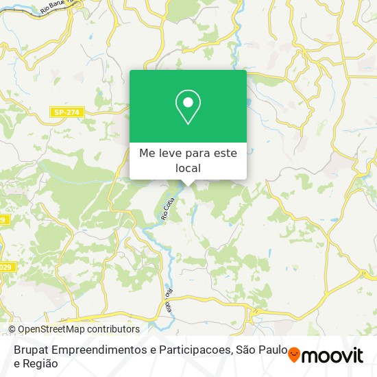 Brupat Empreendimentos e Participacoes mapa