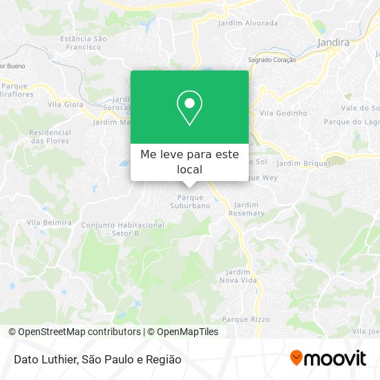 Dato Luthier mapa