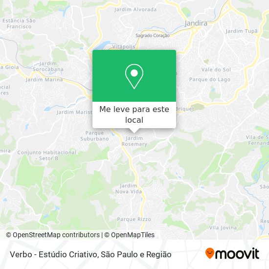 Verbo - Estúdio Criativo mapa