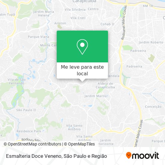 Esmalteria Doce Veneno mapa