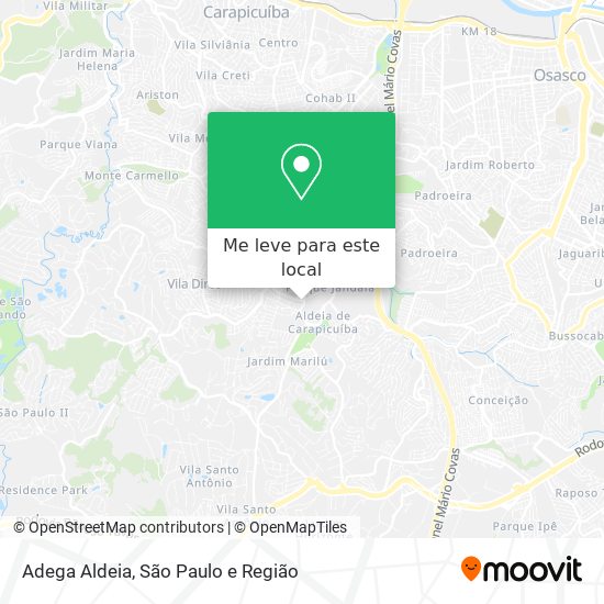 Adega Aldeia mapa