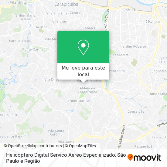 Helicoptero Digital Servico Aereo Especializado mapa