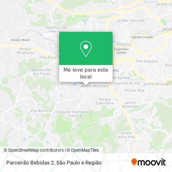 Parceirão Bebidas 2 mapa