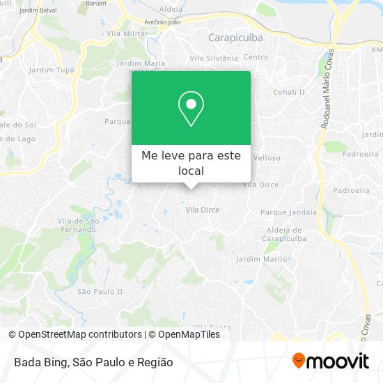 Bada Bing mapa