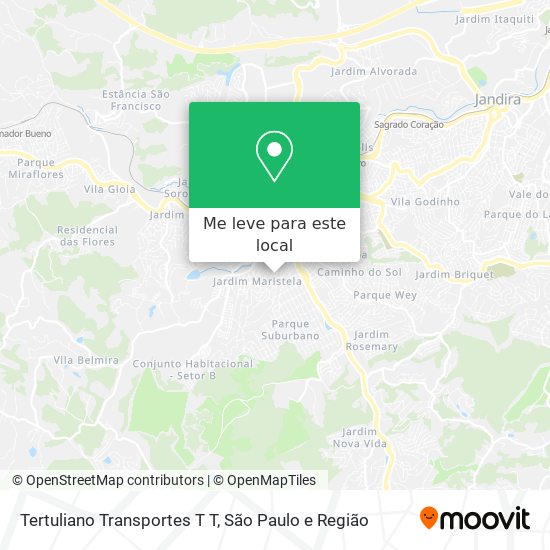 Tertuliano Transportes T T mapa