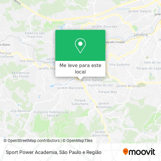Sport Power Academia mapa