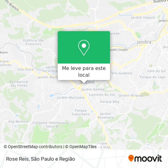 Rose Reis mapa