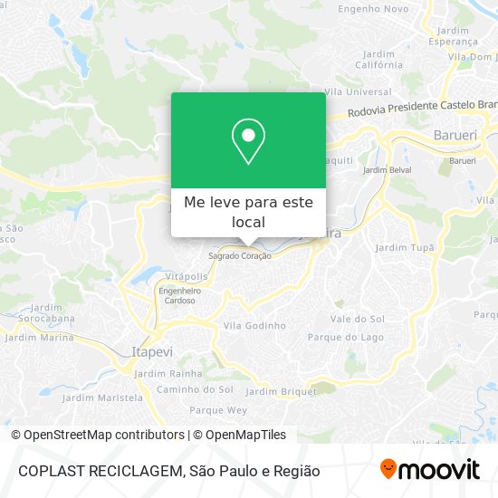 COPLAST RECICLAGEM mapa
