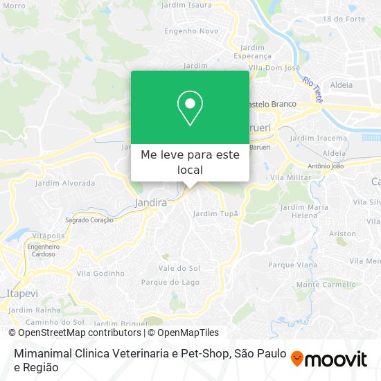 Mimanimal Clinica Veterinaria e Pet-Shop mapa