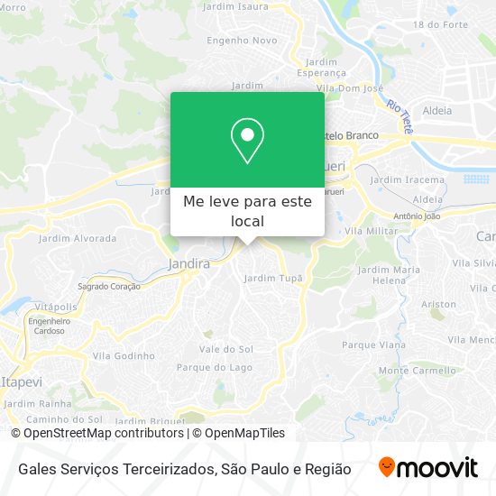 Gales Serviços Terceirizados mapa