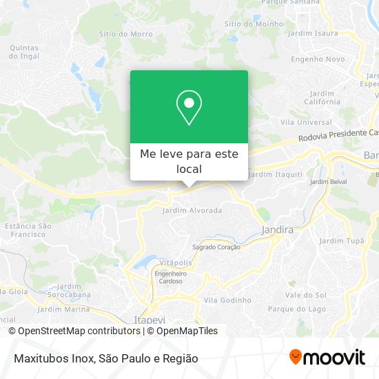 Maxitubos Inox mapa