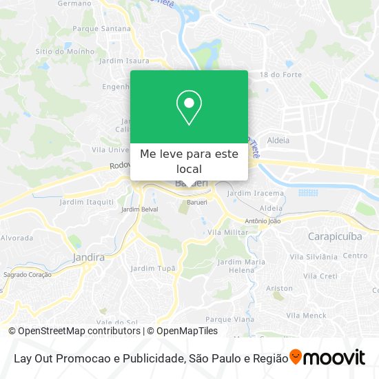 Lay Out Promocao e Publicidade mapa