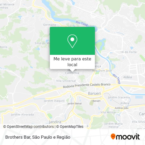 Brothers Bar mapa