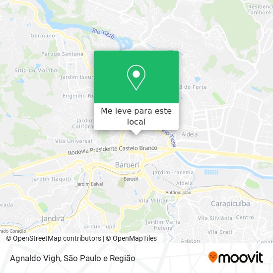 Agnaldo Vigh mapa