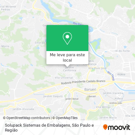 Solupack Sistemas de Embalagens mapa