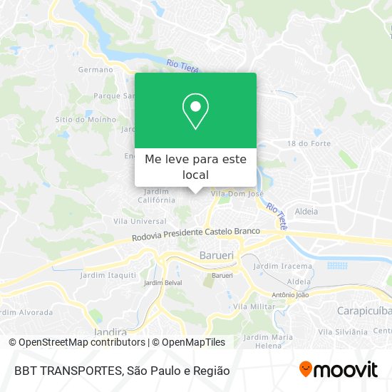BBT TRANSPORTES mapa