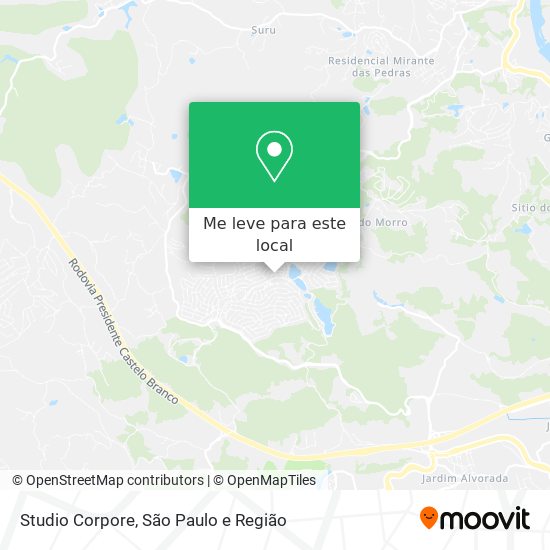 Studio Corpore mapa