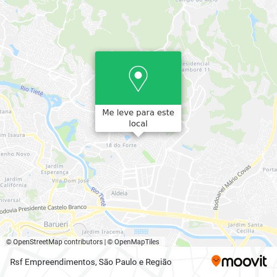 Rsf Empreendimentos mapa