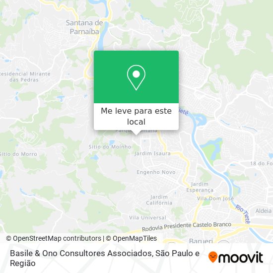 Basile & Ono Consultores Associados mapa