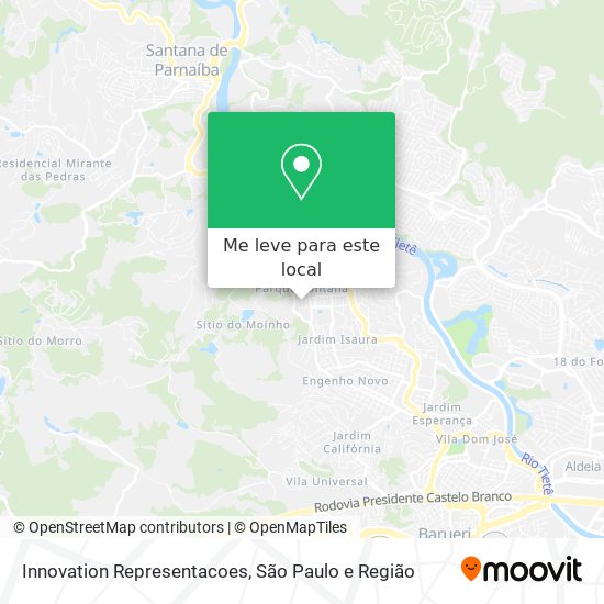 Innovation Representacoes mapa