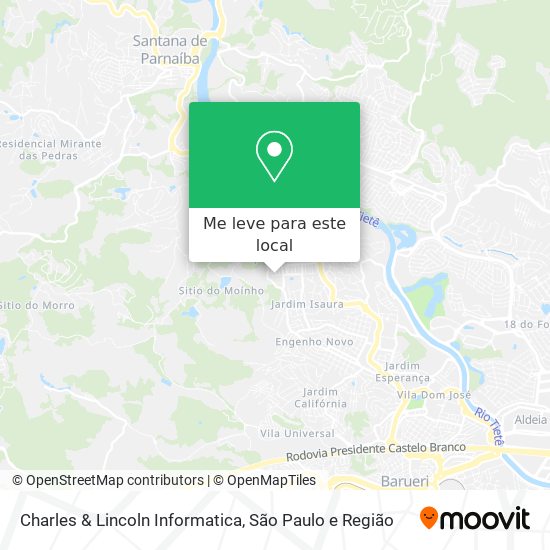 Charles & Lincoln Informatica mapa