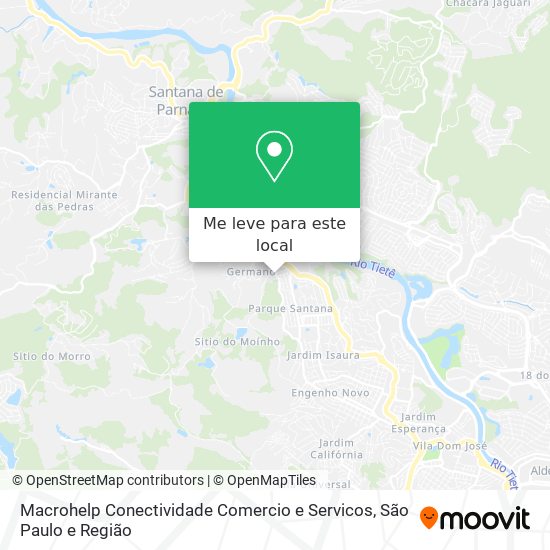 Macrohelp Conectividade Comercio e Servicos mapa