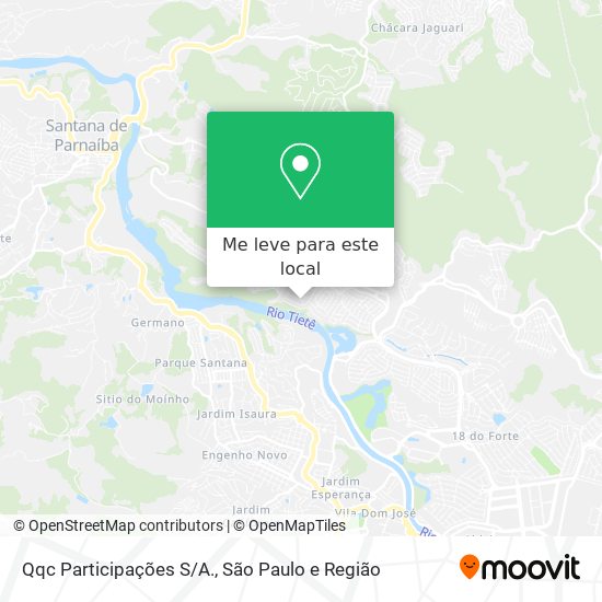 Qqc Participações S/A. mapa