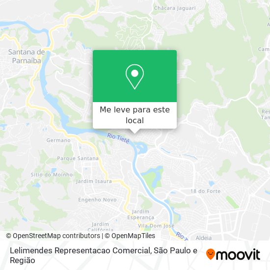 Lelimendes Representacao Comercial mapa