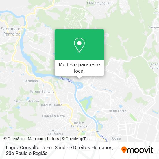 Laguz Consultoria Em Saude e Direitos Humanos mapa