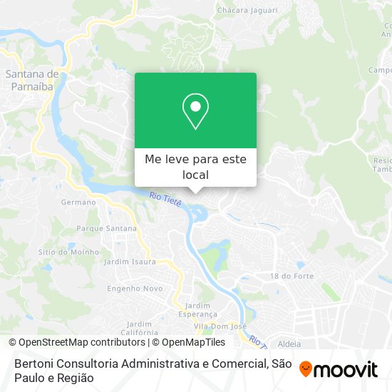 Bertoni Consultoria Administrativa e Comercial mapa