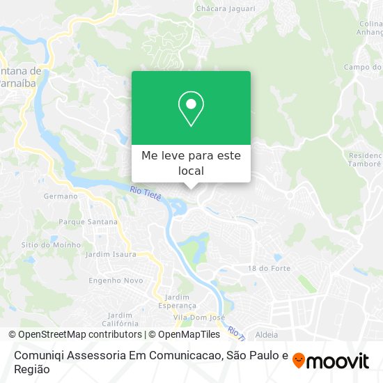 Comuniqi Assessoria Em Comunicacao mapa