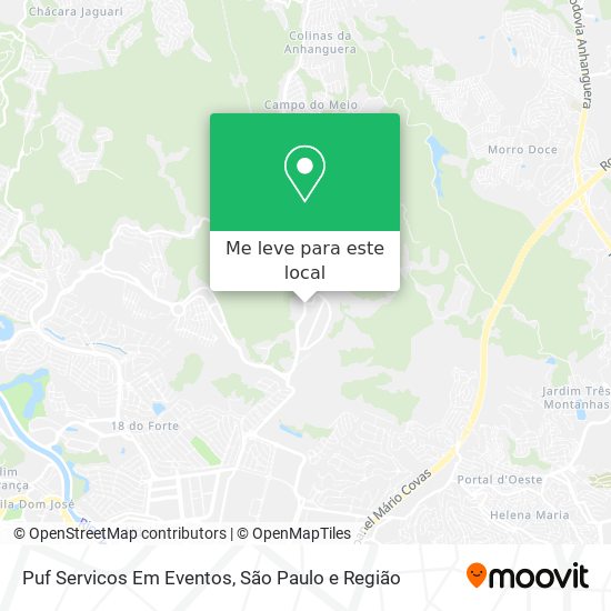 Puf Servicos Em Eventos mapa