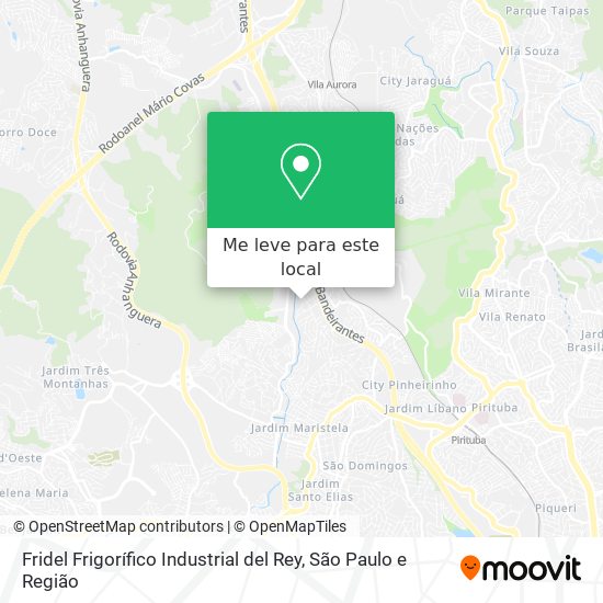 Fridel Frigorífico Industrial del Rey mapa