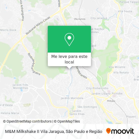 M&M Milkshake II Vila Jaragua mapa