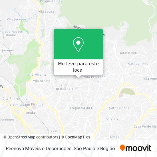 Reenova Moveis e Decoracoes mapa