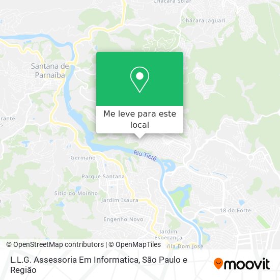 L.L.G. Assessoria Em Informatica mapa