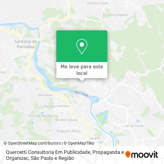 Quercetti Consultoria Em Publicidade, Propaganda e Organizac mapa