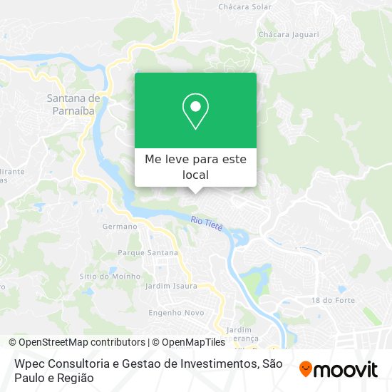 Wpec Consultoria e Gestao de Investimentos mapa