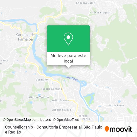 Counsellorship - Consultoria Empresarial mapa