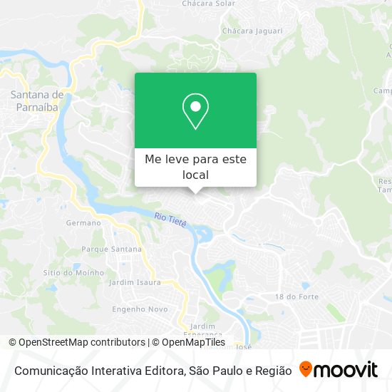 Comunicação Interativa Editora mapa