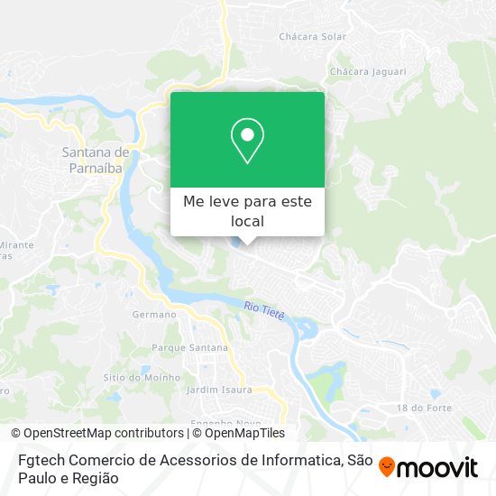 Fgtech Comercio de Acessorios de Informatica mapa