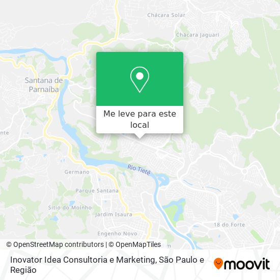 Inovator Idea Consultoria e Marketing mapa