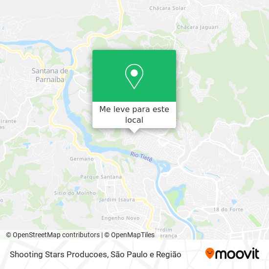 Shooting Stars Producoes mapa