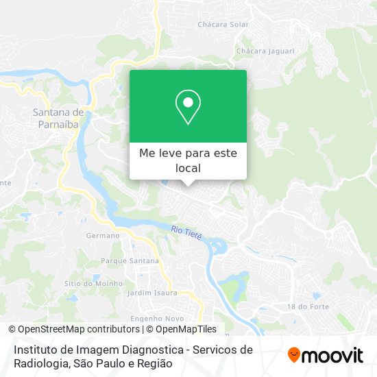 Instituto de Imagem Diagnostica - Servicos de Radiologia mapa
