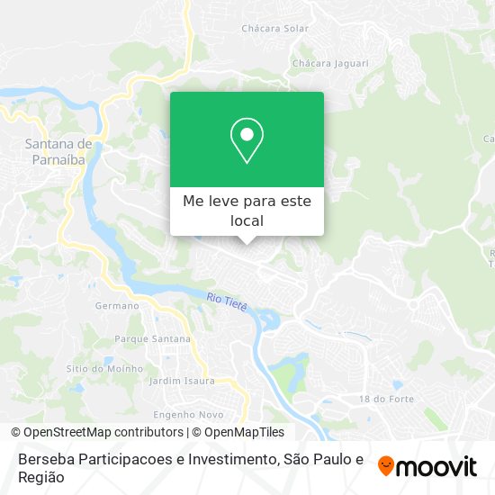 Berseba Participacoes e Investimento mapa