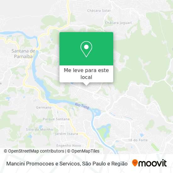 Mancini Promocoes e Servicos mapa