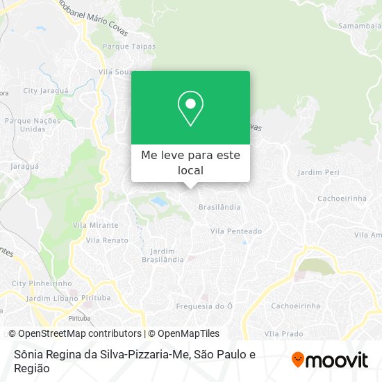Sônia Regina da Silva-Pizzaria-Me mapa