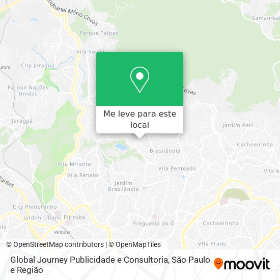 Global Journey Publicidade e Consultoria mapa