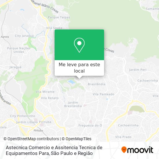 Astecnica Comercio e Assitencia Tecnica de Equipamentos Para mapa