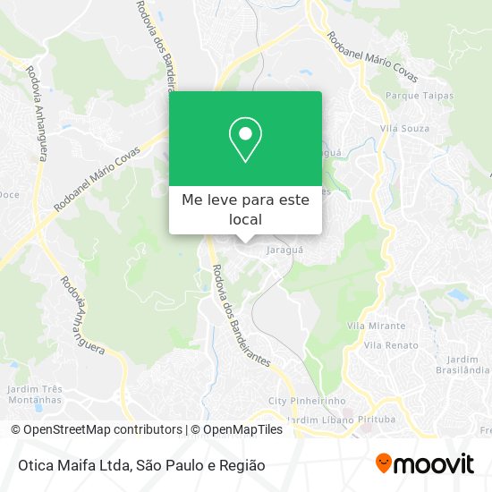 Otica Maifa Ltda mapa